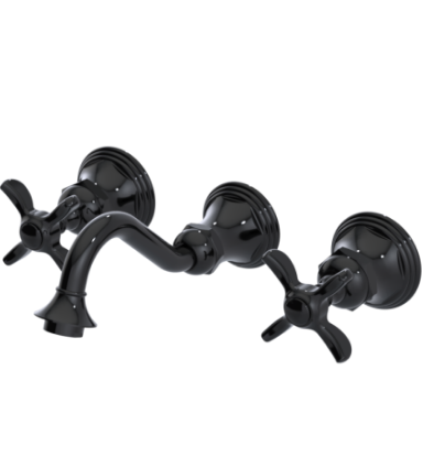 Rubinet T1GRVC Wall Mount Lav Set (Less Drain) Trim Only