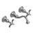 Rubinet T1GRVC Wall Mount Lav Set (Less Drain) Trim Only