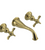Rubinet T1GRVJC JWall Mount Lav Set (Jasmin Spout) (Less Drain) Trim Only