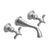 Rubinet T1GRVJC JWall Mount Lav Set (Jasmin Spout) (Less Drain) Trim Only