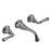 Rubinet T1GRVJL JWall Mount Lav Set (Jasmin Spout) (Less Drain) Trim Only