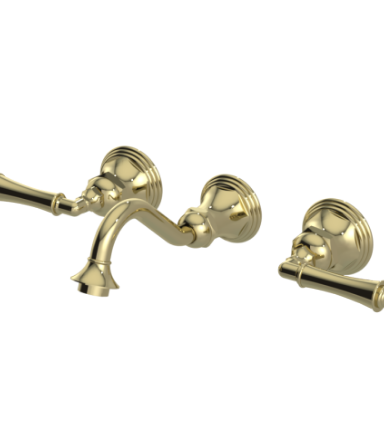 Rubinet T1GRVL Wall Mount Lav Set (Less Drain) Trim Only