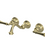 Rubinet T1GRVL Wall Mount Lav Set (Less Drain) Trim Only