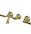 Rubinet T1GRVL Wall Mount Lav Set (Less Drain) Trim Only