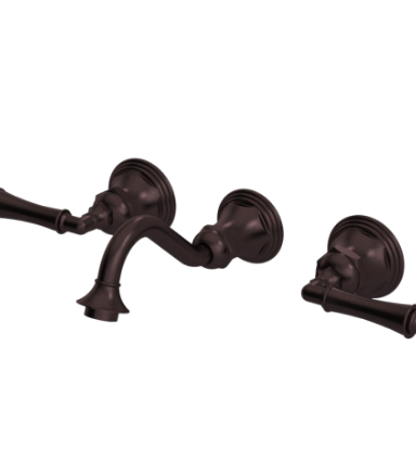 Rubinet T1GRVL Wall Mount Lav Set (Less Drain) Trim Only