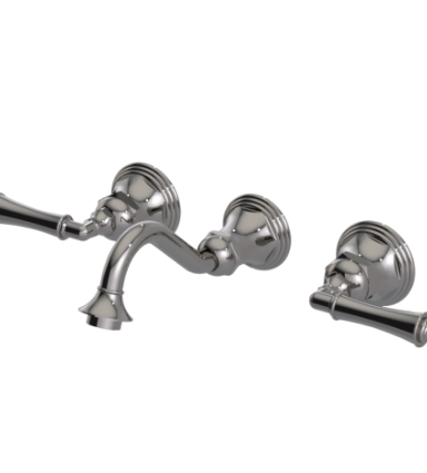 Rubinet T1GRVL Wall Mount Lav Set (Less Drain) Trim Only