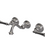 Rubinet T1GRVL Wall Mount Lav Set (Less Drain) Trim Only