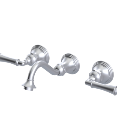 Rubinet T1GRVL Wall Mount Lav Set (Less Drain) Trim Only