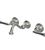 Rubinet T1GRVL Wall Mount Lav Set (Less Drain) Trim Only