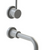 Rubinet T1JGNL Wall Mount Single Control Lav (Less Drain)
