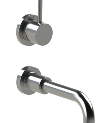 Rubinet T1JGNL Wall Mount Single Control Lav (Less Drain)