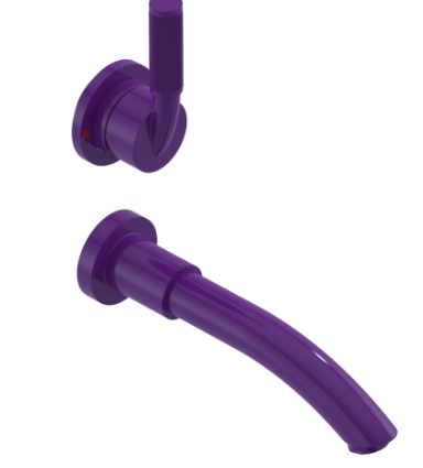 Rubinet T1JHOL Wall Mount Single Control Lav (Less Drain) Trim Only