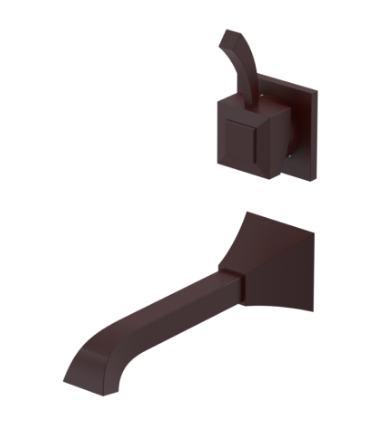 Rubinet T1JICL Wall Mount Single Control Lav (Less Drain) Trim Only
