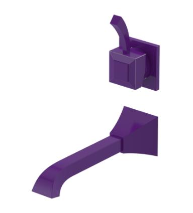 Rubinet T1JICL Wall Mount Single Control Lav (Less Drain) Trim Only