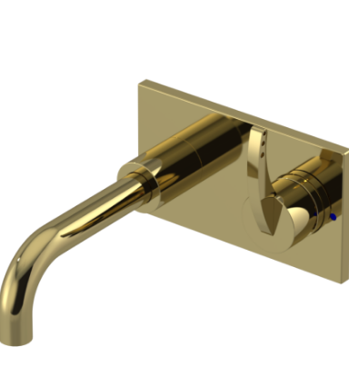 Rubinet T1JLAL Wall Mount Single Control Lav (Less Drain) Trim Only