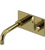 Rubinet T1JLAL Wall Mount Single Control Lav (Less Drain) Trim Only