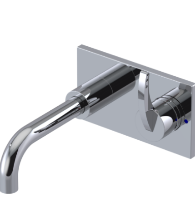 Rubinet T1JLAL Wall Mount Single Control Lav (Less Drain) Trim Only