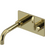 Rubinet T1JLAL Wall Mount Single Control Lav (Less Drain) Trim Only