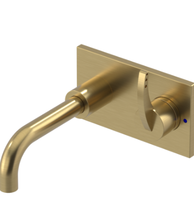 Rubinet T1JLAL Wall Mount Single Control Lav (Less Drain) Trim Only