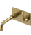 Rubinet T1JLAL Wall Mount Single Control Lav (Less Drain) Trim Only