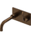 Rubinet T1JLAL Wall Mount Single Control Lav (Less Drain) Trim Only