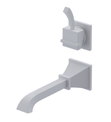 Rubinet T1JMQL Wall Mount Single Control Lav (Less Drain) Trim Only