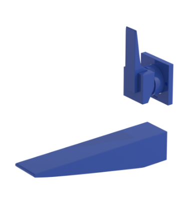 Rubinet T1JRSL Wall Mount Single Control Lav (Less Drain) Trim Only