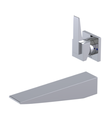 Rubinet T1JRSL Wall Mount Single Control Lav (Less Drain) Trim Only