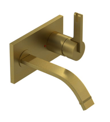 Rubinet T1JRTL Wall Mount Single Control Lav. Set. (Less Drain) (Trim Only) - Parent