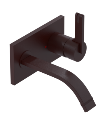 Rubinet T1JRTL Wall Mount Single Control Lav. Set. (Less Drain) (Trim Only)