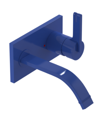 Rubinet T1JRTL Wall Mount Single Control Lav. Set. (Less Drain) (Trim Only)