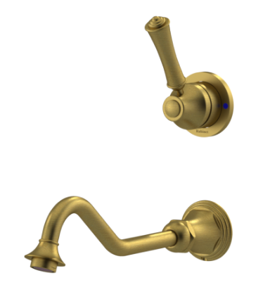Rubinet T1JRV2L 2Wall Mount Single Control Lav With Extended Spout 10 1/2 (Less Drain) Trim Only - Parent