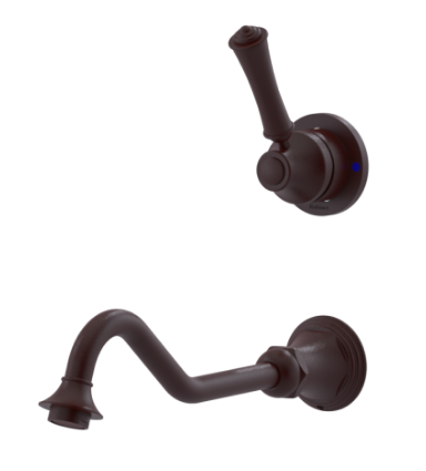 Rubinet T1JRV2L 2Wall Mount Single Control Lav With Extended Spout 10 1/2 (Less Drain) Trim Only