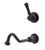 Rubinet T1JRV2L 2Wall Mount Single Control Lav With Extended Spout 10 1/2 (Less Drain) Trim Only