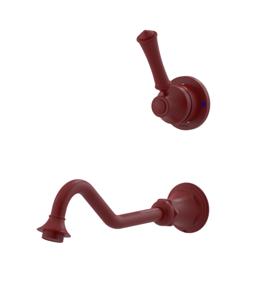 Rubinet T1JRV2L 2Wall Mount Single Control Lav With Extended Spout 10 1/2 (Less Drain) Trim Only