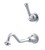 Rubinet T1JRV2L 2Wall Mount Single Control Lav With Extended Spout 10 1/2 (Less Drain) Trim Only