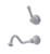 Rubinet T1JRV2L 2Wall Mount Single Control Lav With Extended Spout 10 1/2 (Less Drain) Trim Only