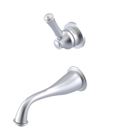 Rubinet T1JRVJL JWall Mount Single Control Lav (Less Drain) Trim Only
