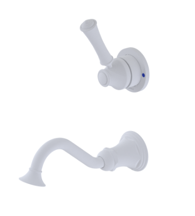 Rubinet T1JRVL Wall Mount Single Control Lav (Less Drain) Trim Only