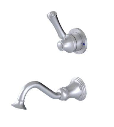 Rubinet T1JRVL Wall Mount Single Control Lav (Less Drain) Trim Only