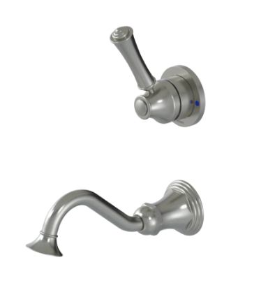 Rubinet T1JRVL Wall Mount Single Control Lav (Less Drain) Trim Only
