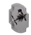 Rubinet T211RVC Pressure Balance Shower With Fixed Shower Head Arm, Hand Held Shower, Bar IntegraSupply 3 Function Wall Mount, Trim Only