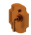 Rubinet T211RVL Pressure Balance Shower With Fixed Shower Head Arm, Hand Held Shower, Bar IntegraSupply 3 Function Wall Mount, Trim Only