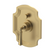 Rubinet T211RVL Pressure Balance Shower With Fixed Shower Head Arm, Hand Held Shower, Bar IntegraSupply 3 Function Wall Mount, Trim Only