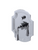 Rubinet T212RVL Pressure Balance Shower With Fixed Shower Head Arm, Hand Held Shower, Bar IntegraSupply 8 Wall Mount, Trim Only