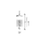 Rubinet T27HXL Temperature Control Shower With Two Way Diverter ShutOff, With One Seperate Volume Control, Hand Held Shower, Bar, Integral Supply, Wall Mount Bidet
