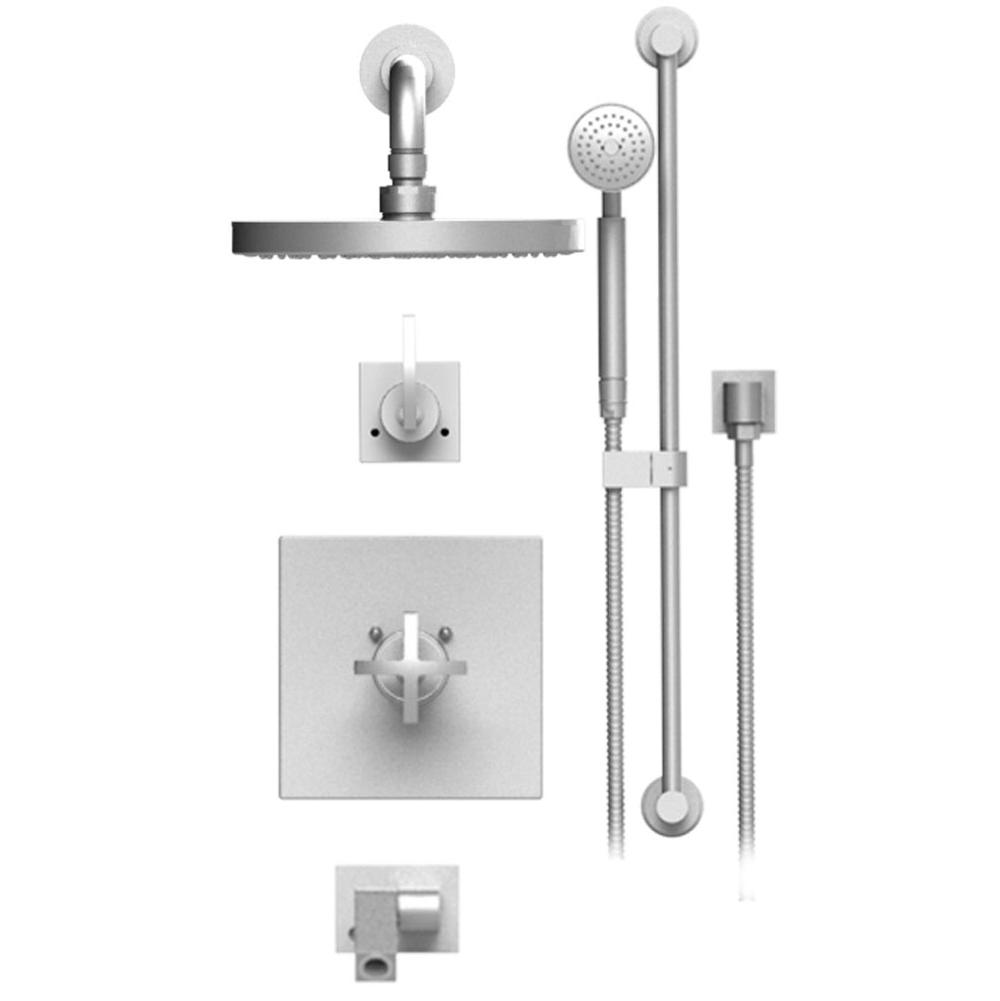 Rubinet T27LAL Temperature Control Shower With Two Way Diverter ShutOff, With One Seperate Volume Control, Hand Held Shower, Bar, Integral Supply, Wall Mount Bidet - Parent