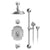 Rubinet T27RVC Temperature Control Shower With Two Way Diverter ShutOff, With One Seperate Volume Control, Hand Held Shower, Bar, Integral Supply, Wall Mount Bidet - Parent
