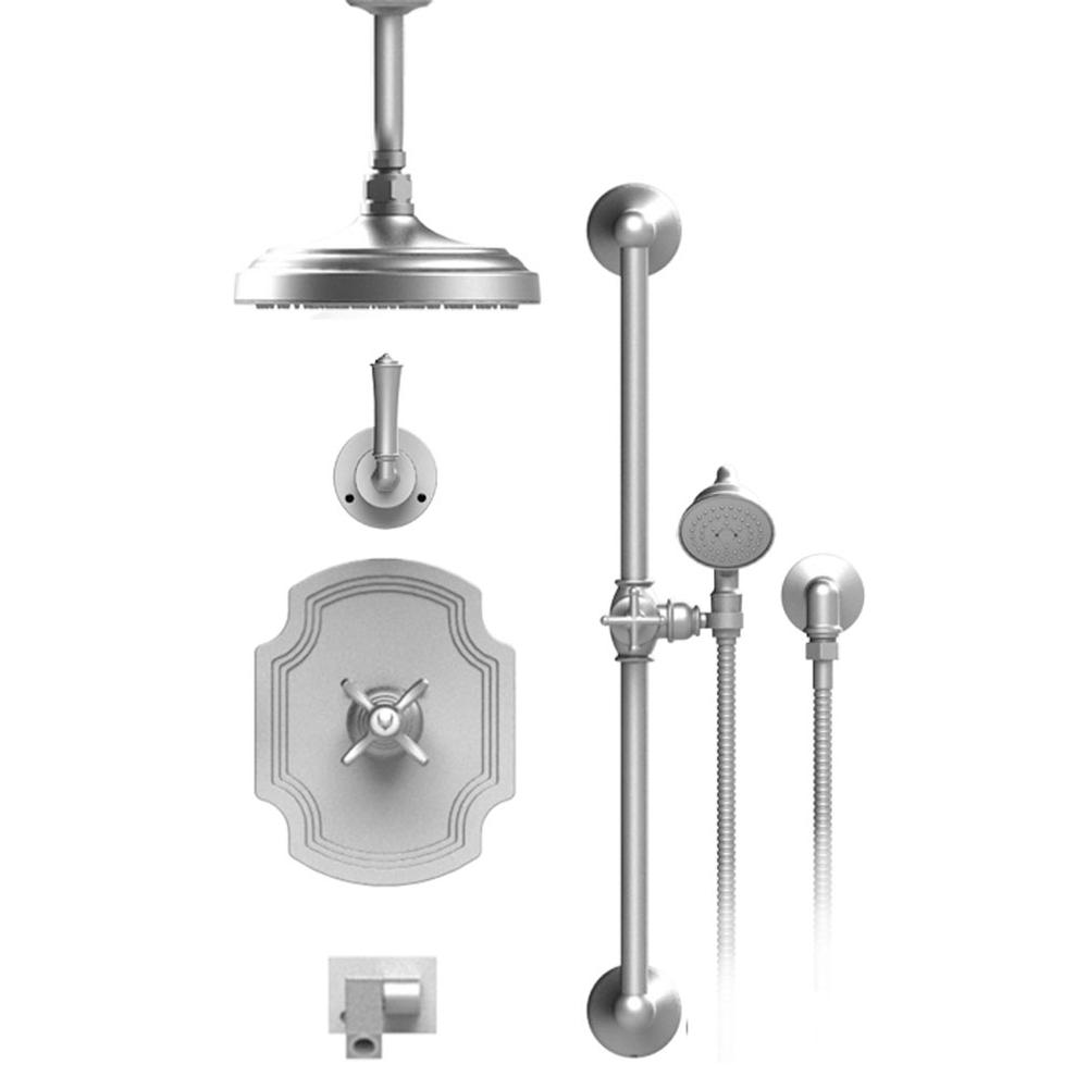 Rubinet T28RVL Temperature Control Shower With Two Way Diverter ShutOff, With One Seperate Volume Control, Hand Held Shower, Bar, Integral Supply, Wall Mount Bidet - Parent