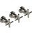 Rubinet T2AGNC Three Valve Tub Filler With Diverter Trim Only